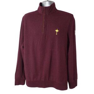Ralph Lauren Polo Golf‎ 1927 Ryder Cup Trophy  1/4 Zip Pullover Mens L 2018